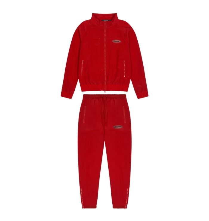 Trapstar Hyperdrive Ripstop Tracksuit - Red