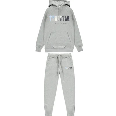 Trapstar Ice Grey Chenille Decoded Tracksuit