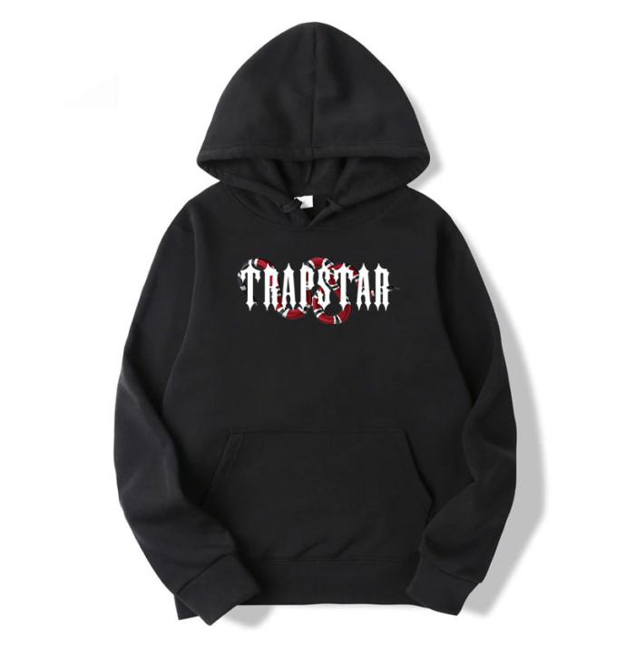 Trapstar Snake Hoodie - A stylish and edgy hoodie featuring a snake-inspired design."