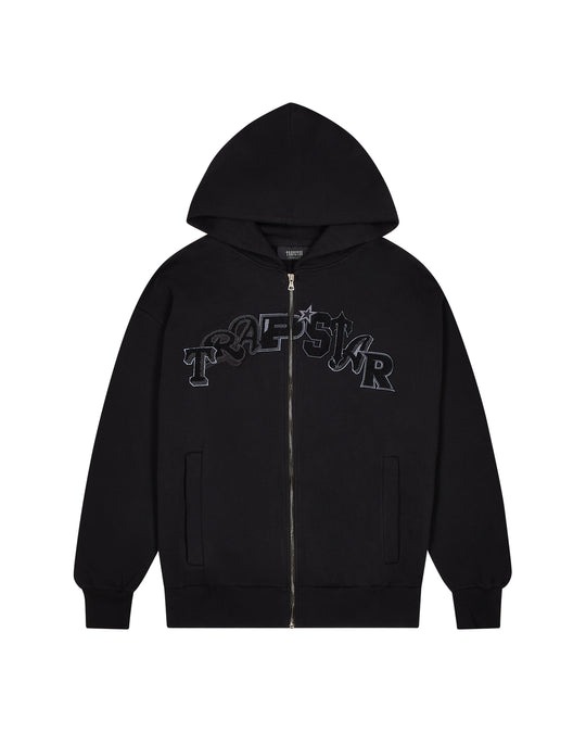 Wildcard Chenille Zip Hoodie - Black Edition are available in Trapstar Official Store. Trendy designs, Fastest delivery fast and secure shipping. Hurry up!