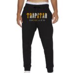 "Trapstar It’s a Secret Streetwear Black Joggers - Unleash the urban edge with these sleek and comfortable black joggers from Trapstar's It’s a Secret collection."